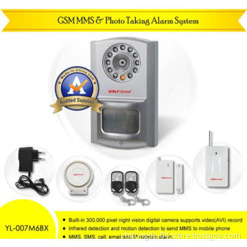 Wireless GSM / GPRS Home Security Alarm with PIR Motion Detection